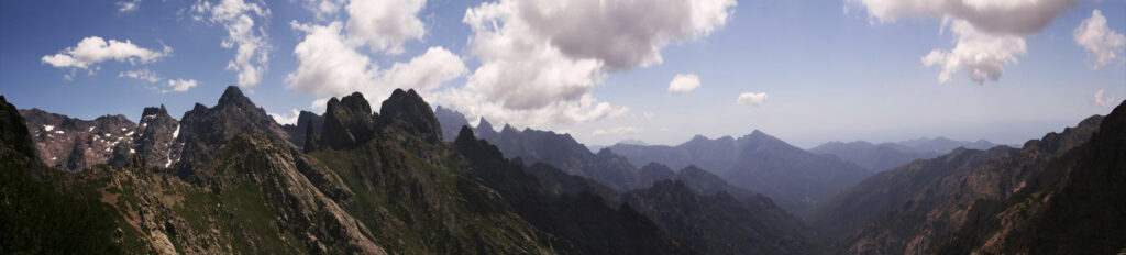 Panorama en Corse